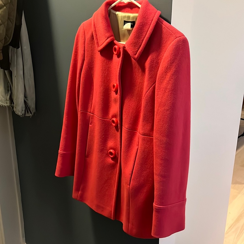 Pink Coat from J Crew